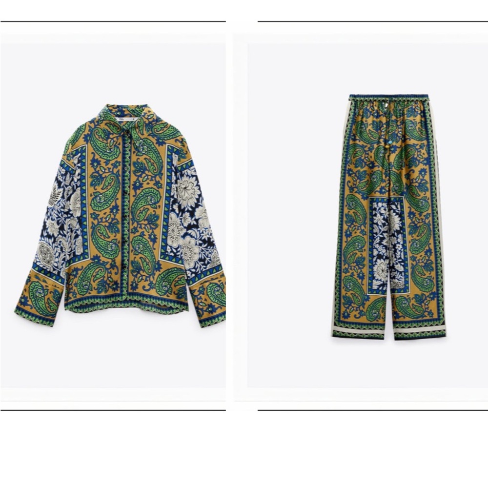 ZARA CO ORD/ SET